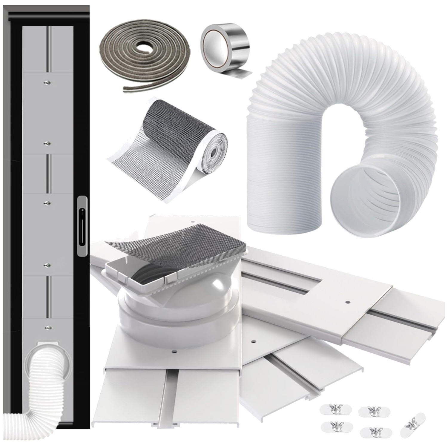 Universal Adapter Connector for AC Vent Kit