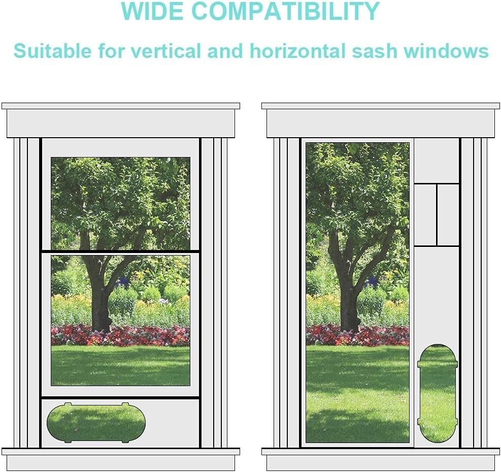 Portable Air Conditioner Window Kit, 5.9&Prime; Sliding Window AC Seal Kits | Adjus…