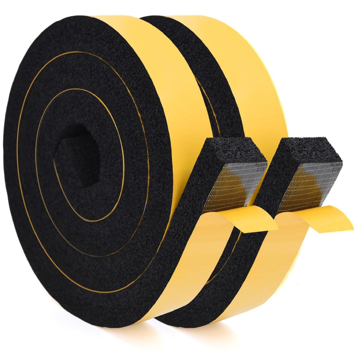 Window Air Conditioner Foam Tape 2&Prime; Wide x 1&Prime; Thick Weather Stripping Seal Strip