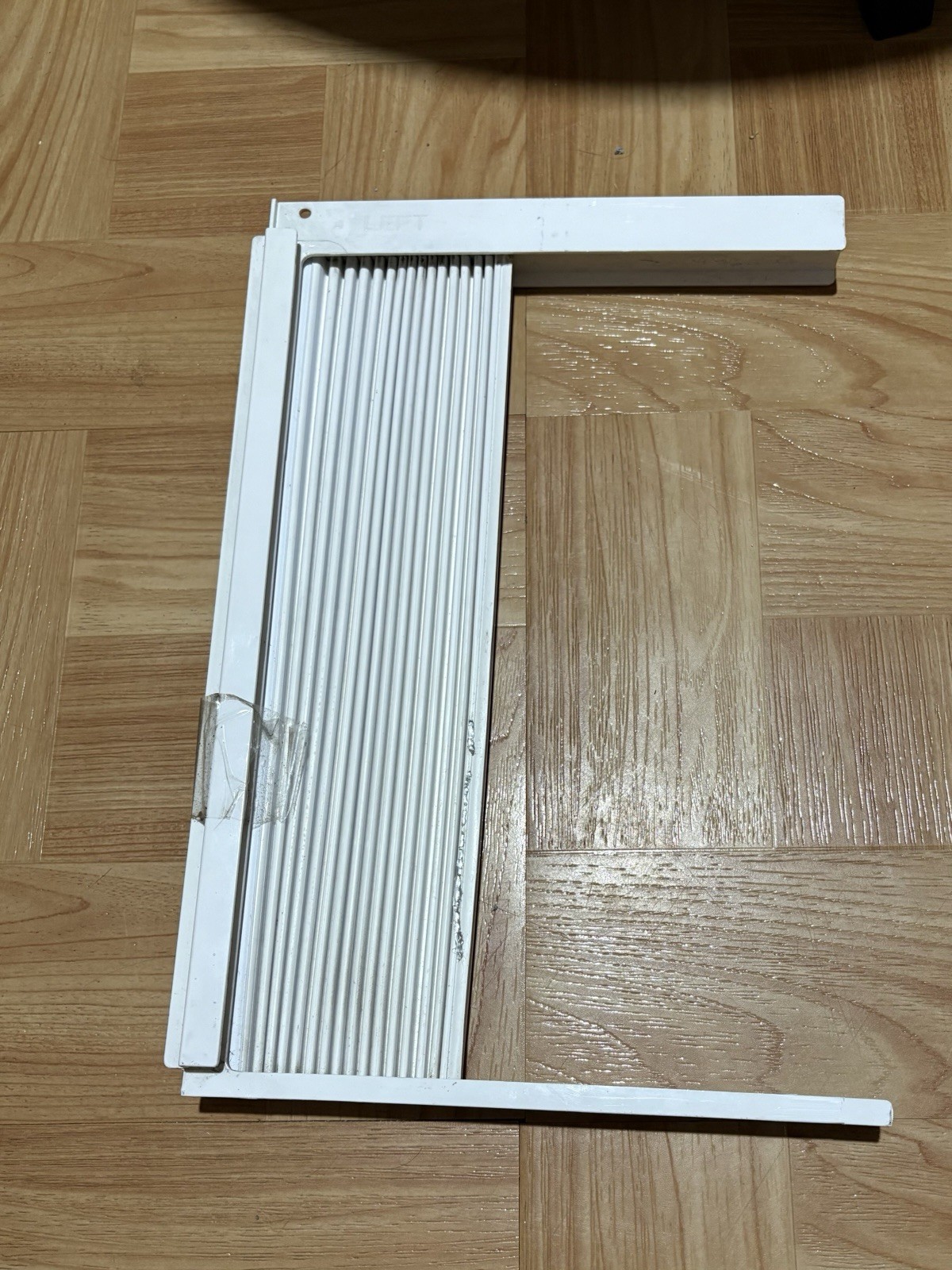 Left Side Window AC Panel Extension Accordion Curtain Replacement Part
