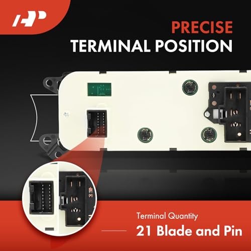 A/C Heater Climate Control Module Panel Compatible With Rear Window Defogger