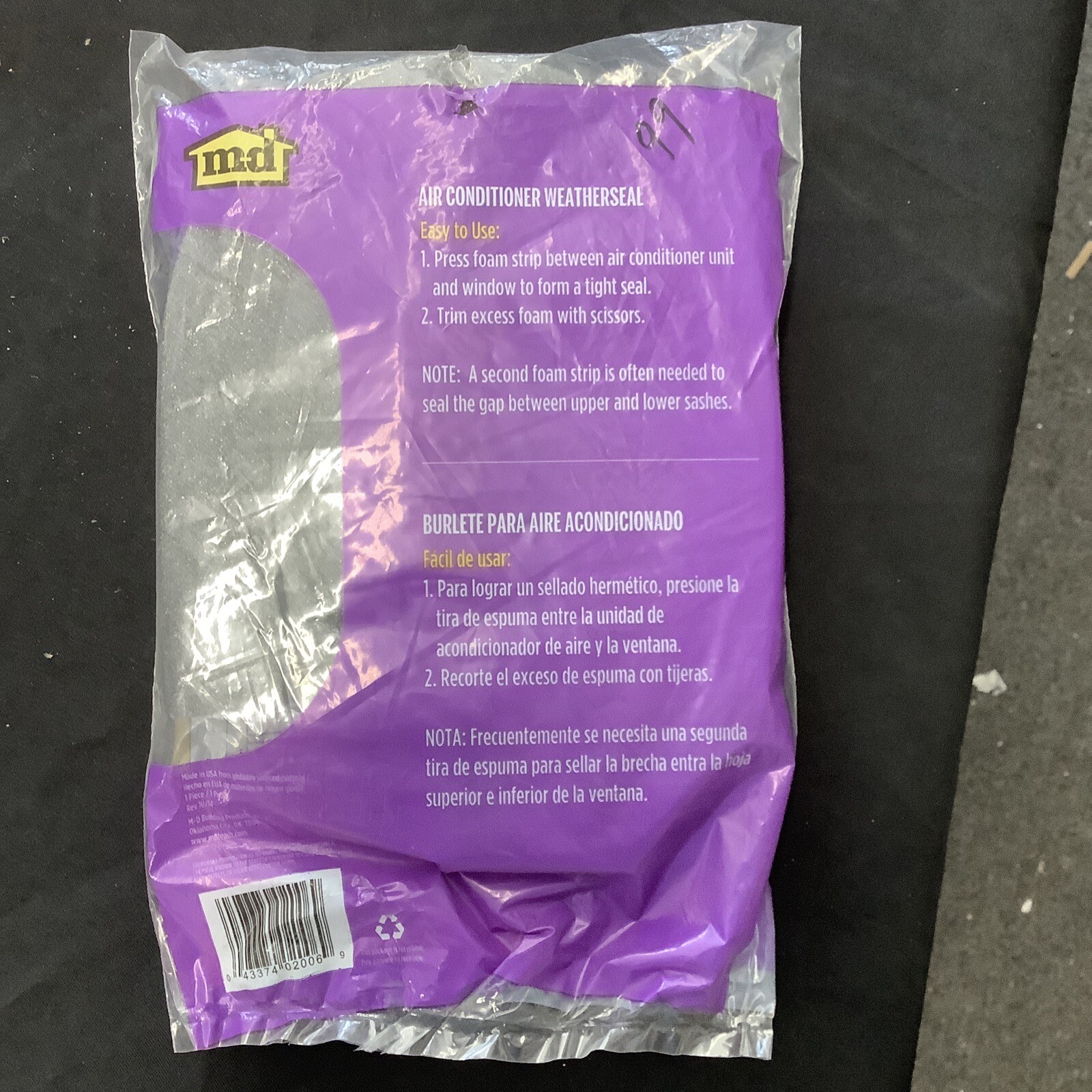 Air Conditioner Weatherseal 02006 @4
