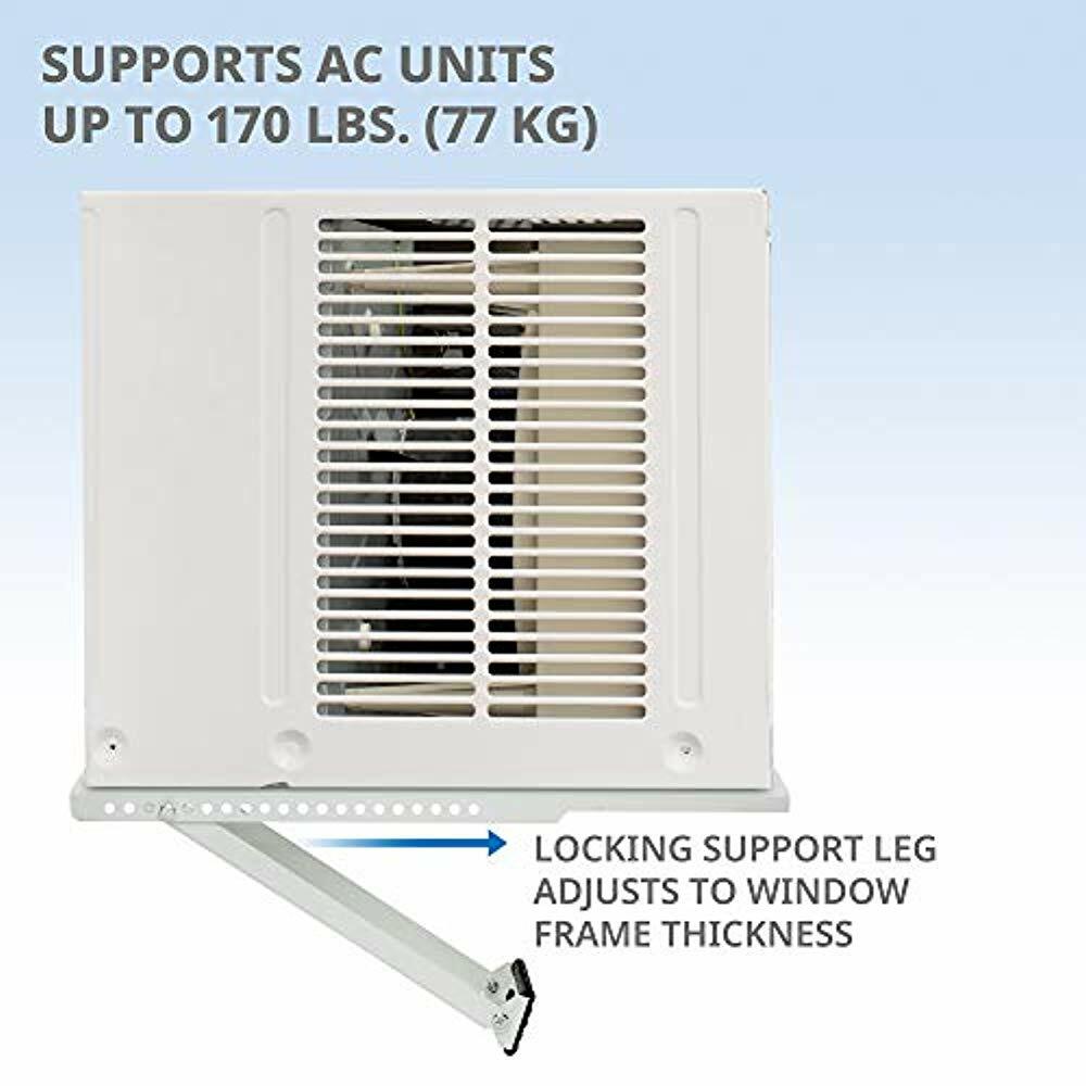 Ivation Universal Window Air Conditioner AC Support Bracket Up to 170 lbs 19 in