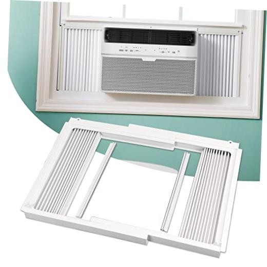 Window Air Conditioner Side Panels with Frame, Fit Most Units of 12,000 BTU