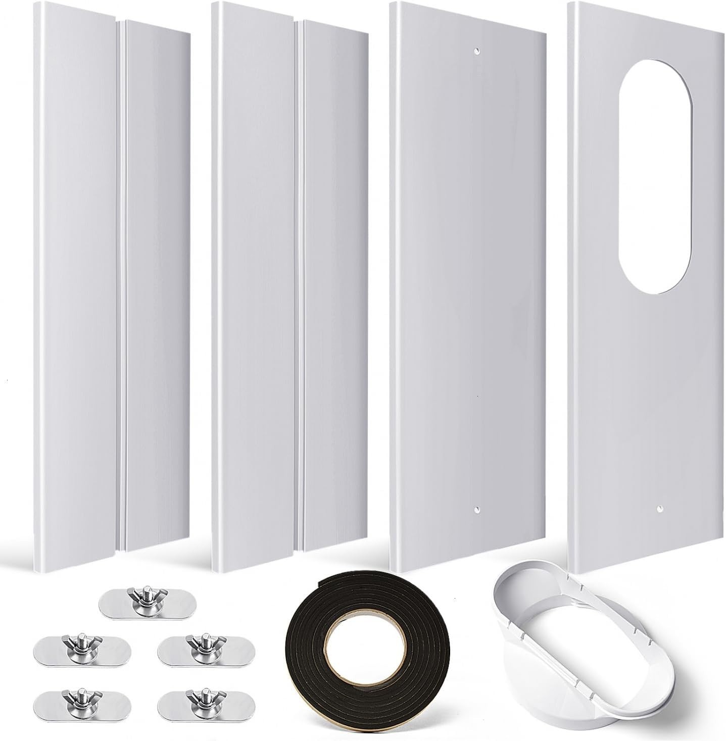 Efficient 5.9 Inch AC Window Vent Kit – Easy Installation and Versatile Use
