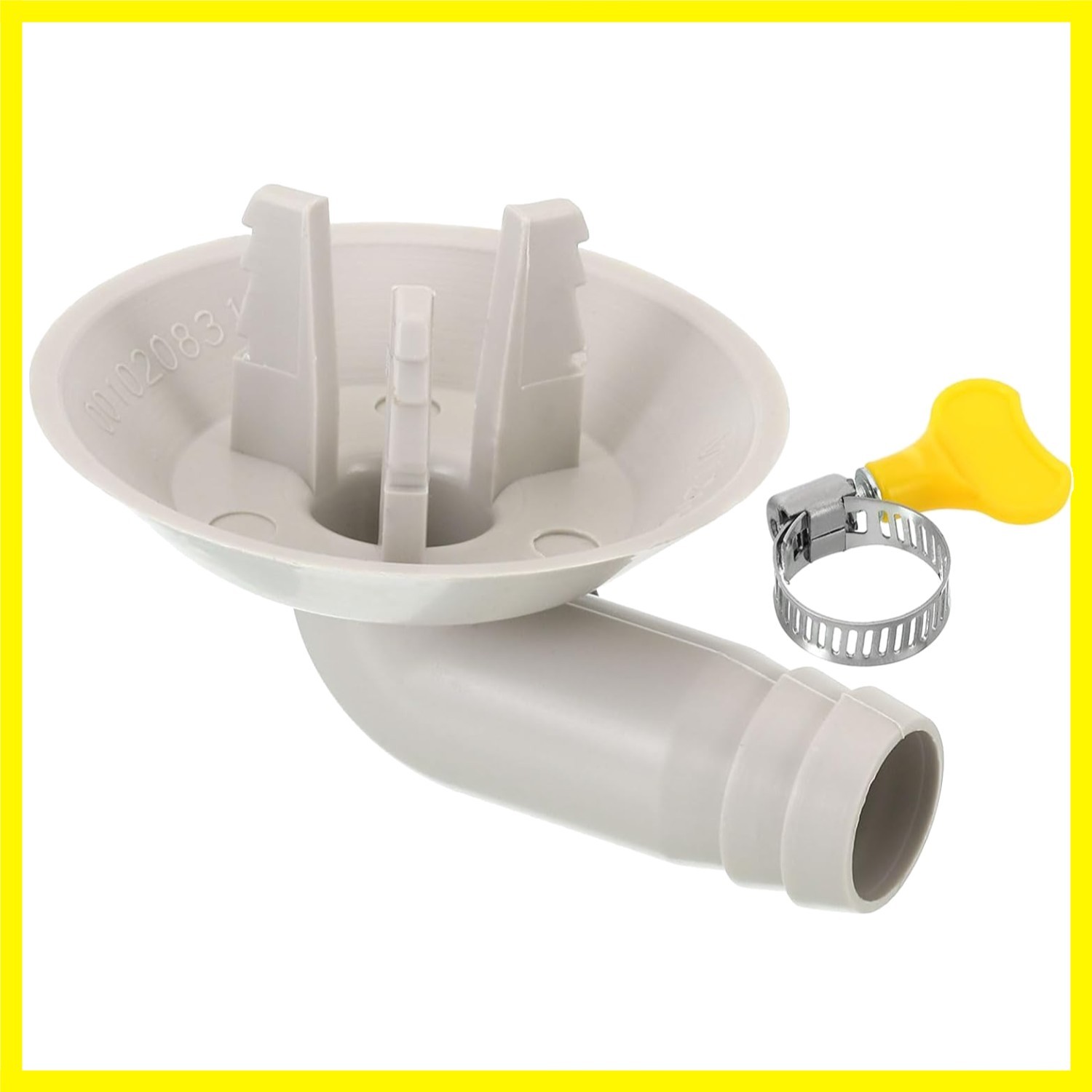 25mm Air Conditioner Drain Hose Connector, 1 Pcs Universal Drain Connector wi…