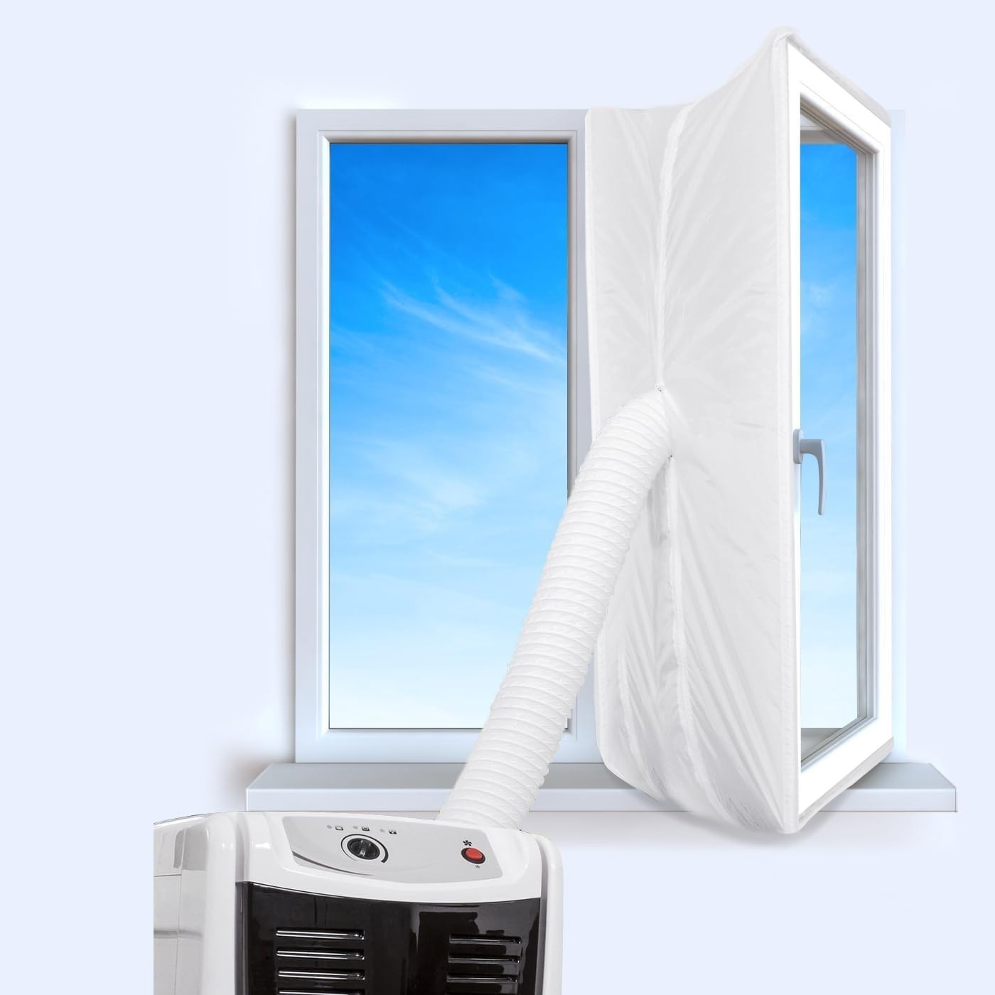 Portable Air Conditioner Window Seal Kit,Hot Air Stop Air Exchange Guards wit…