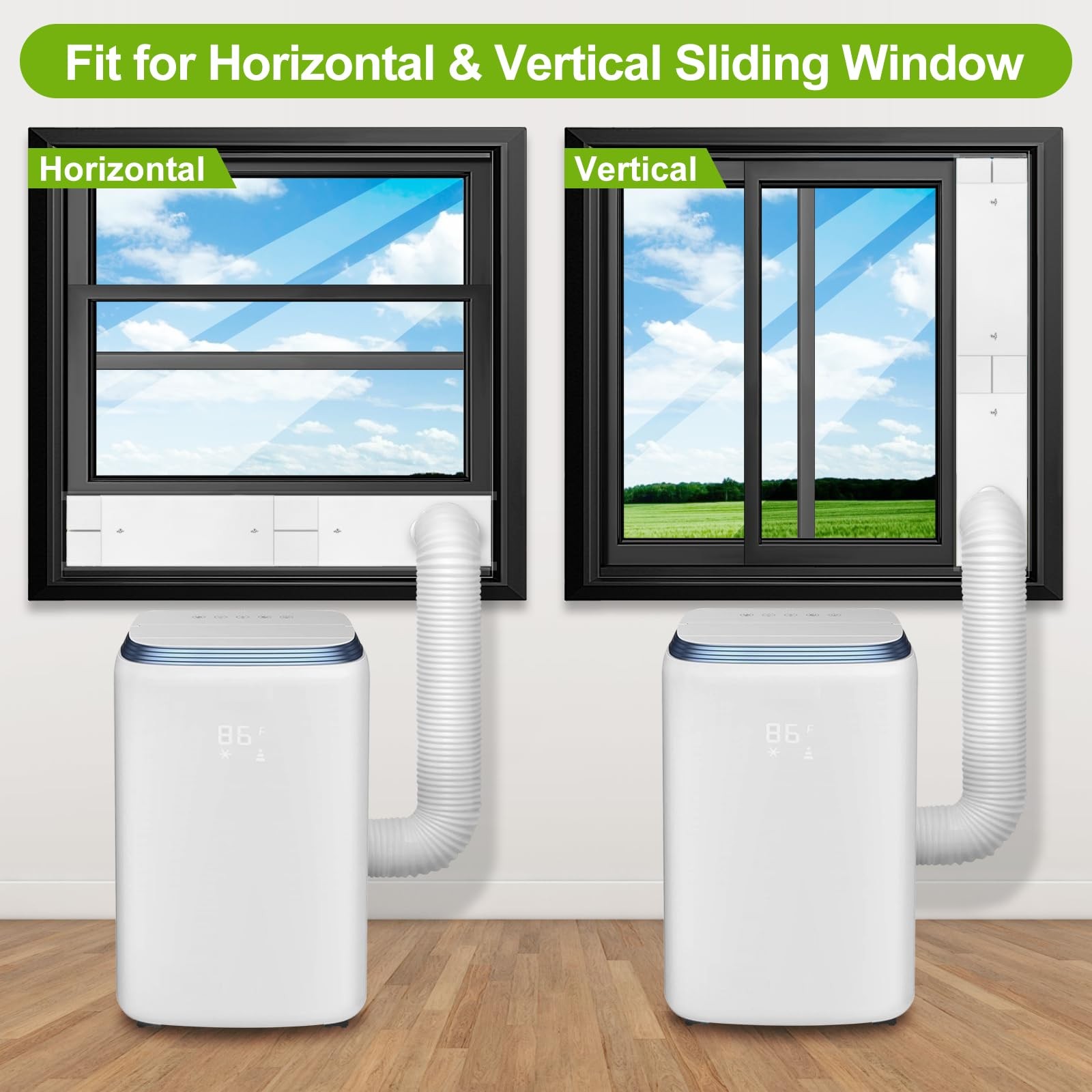 Upgrade Portable ac Window Vent Kit ac Window Seal Kit Portable Air Conditioner