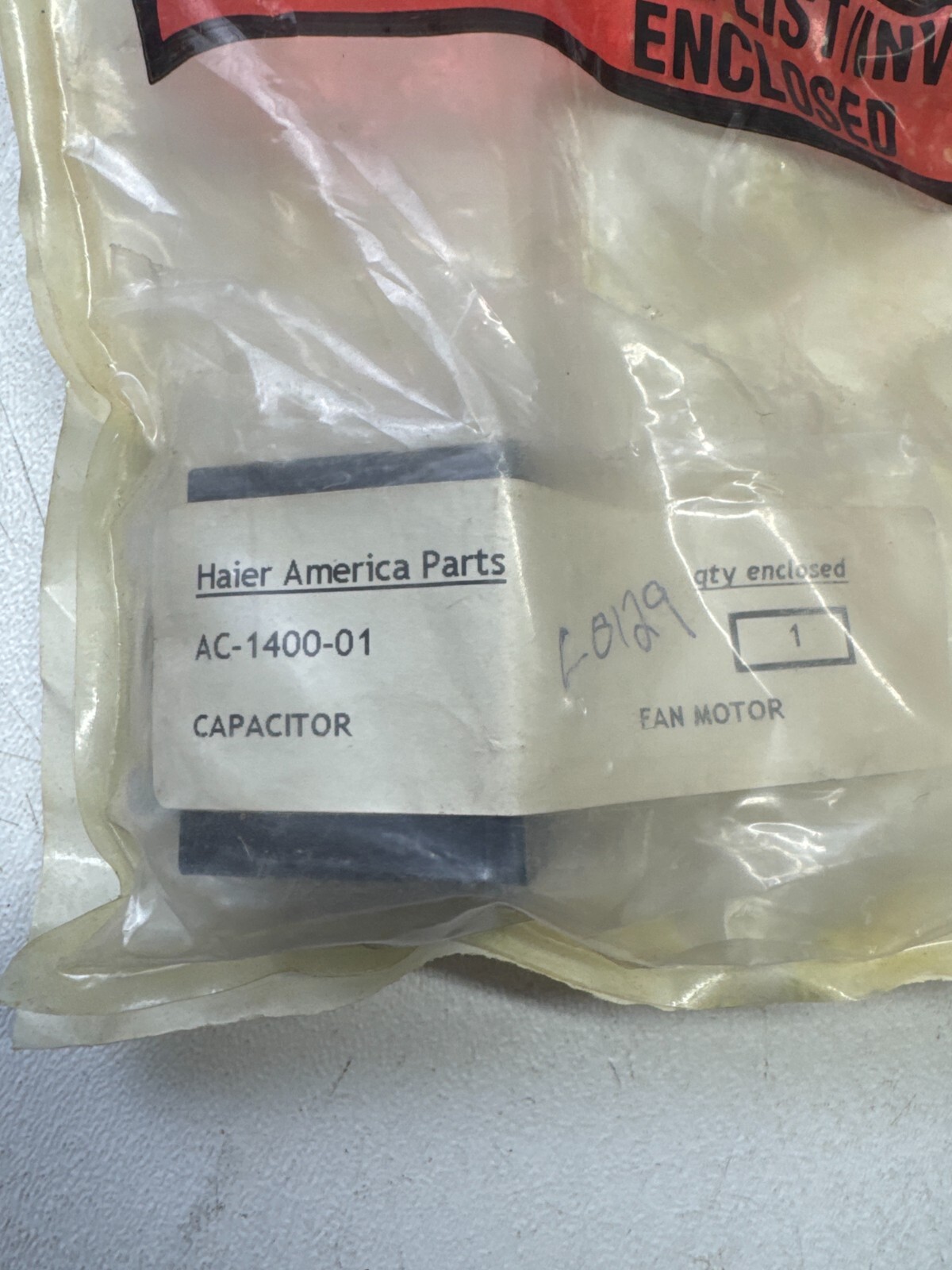 Haier America Parts AC-1400-01 Air Conditioner Fan Motor Capacitor
