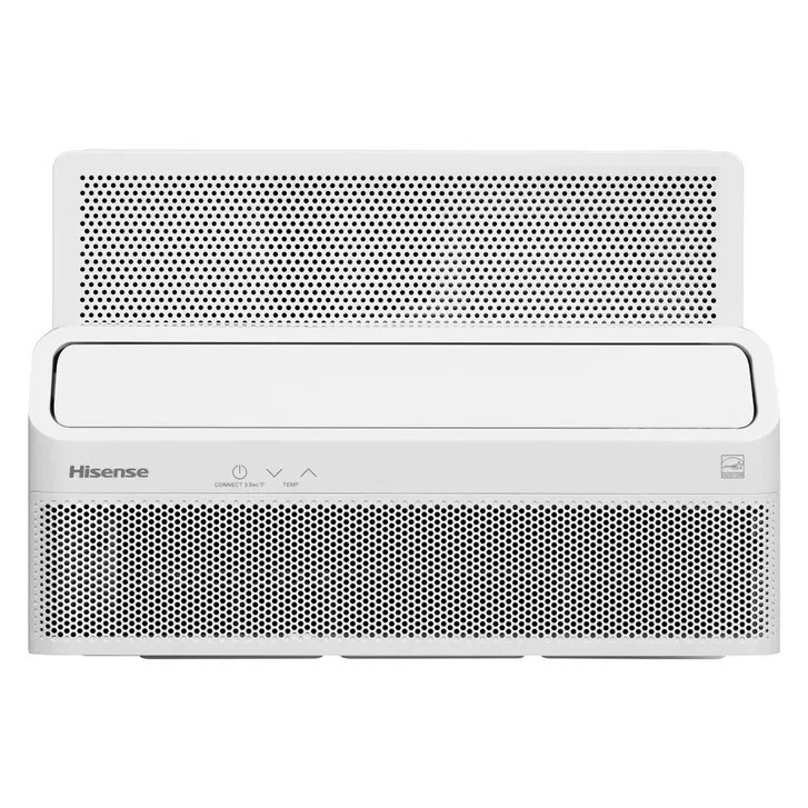 Hisense Ultra-Slim 8000 BTU Smart Inverter Window Air Conditioner with Bracket
