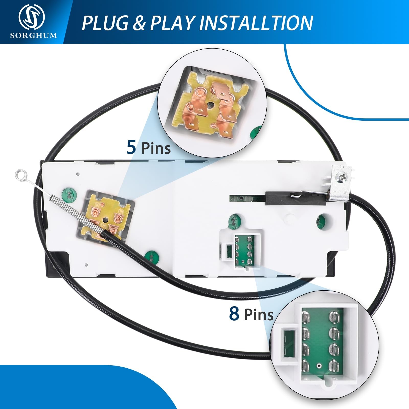 SORGHUM Climate Control Module 599-5511