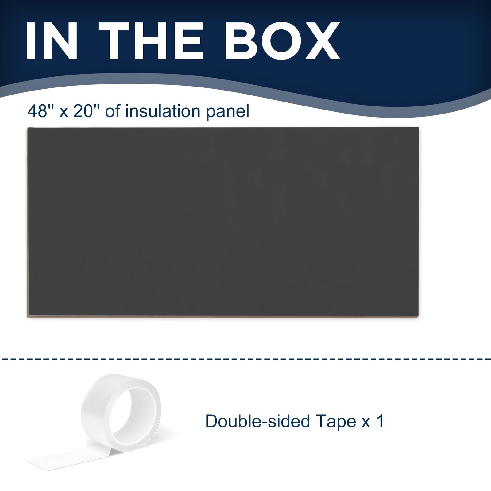 Window Air Conditioner Side Panels, 48 Inch Extended Width XL Size Surround I