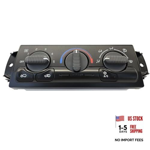 Front Climate Control Module A/C Heater Air Conditioning Panel Unit Compatible