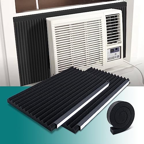 Window Air Conditioner Foam Insulating Panels Kits,17 Inch x 9 Inch x 7/8