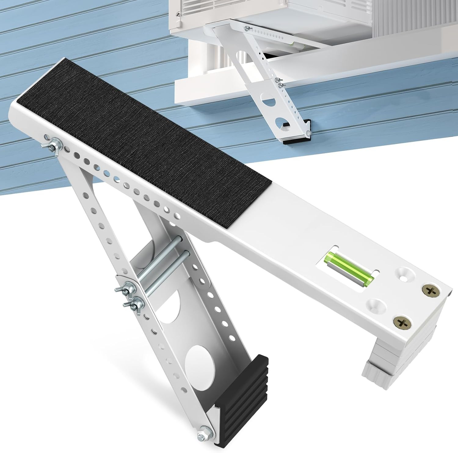 Window Air Conditioner Support Bracket, Light Duty up to 85 Lbs, Indoor Installa