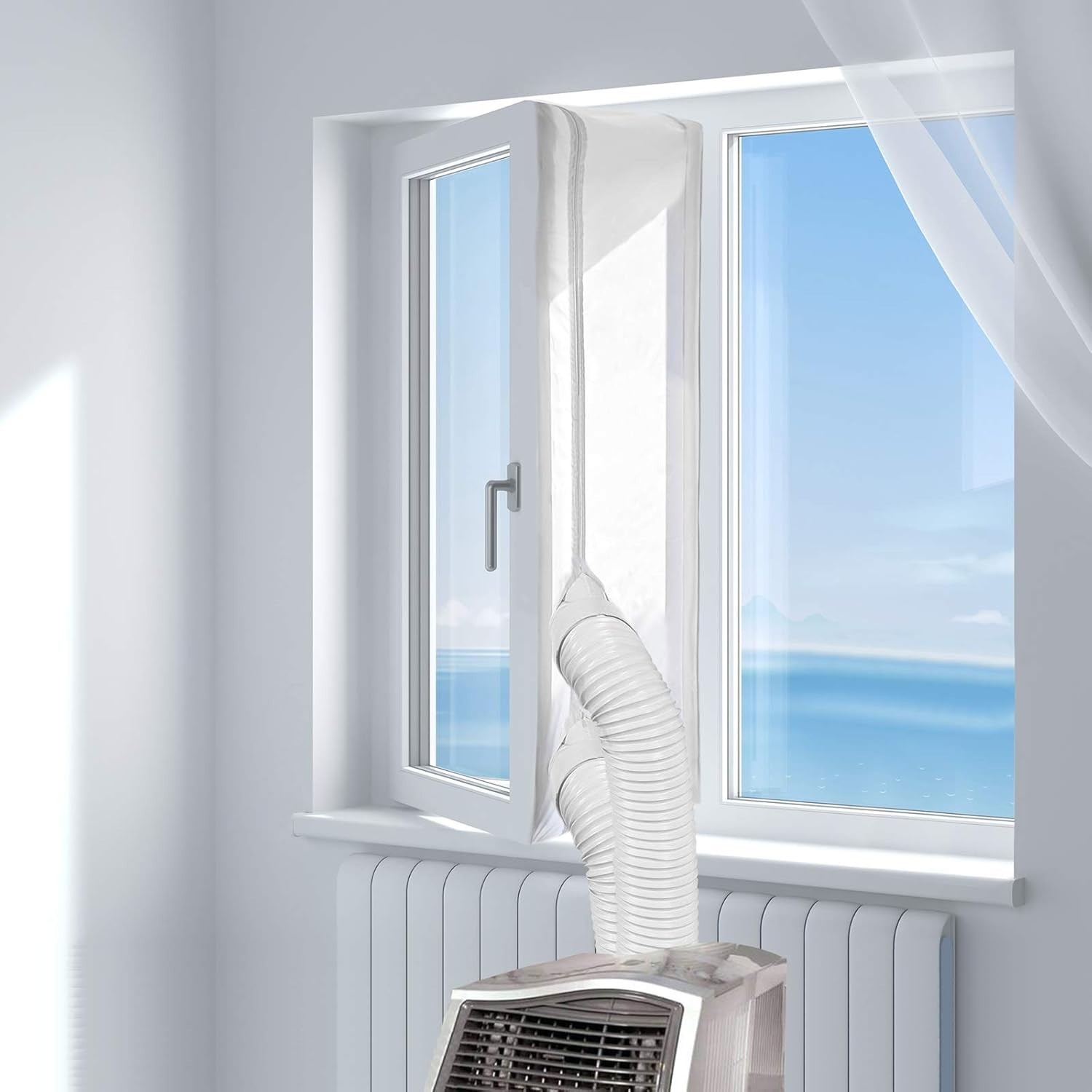 157”400CM Universal Window Seal for Mobile Air Conditioner and Tumble Dryer –…