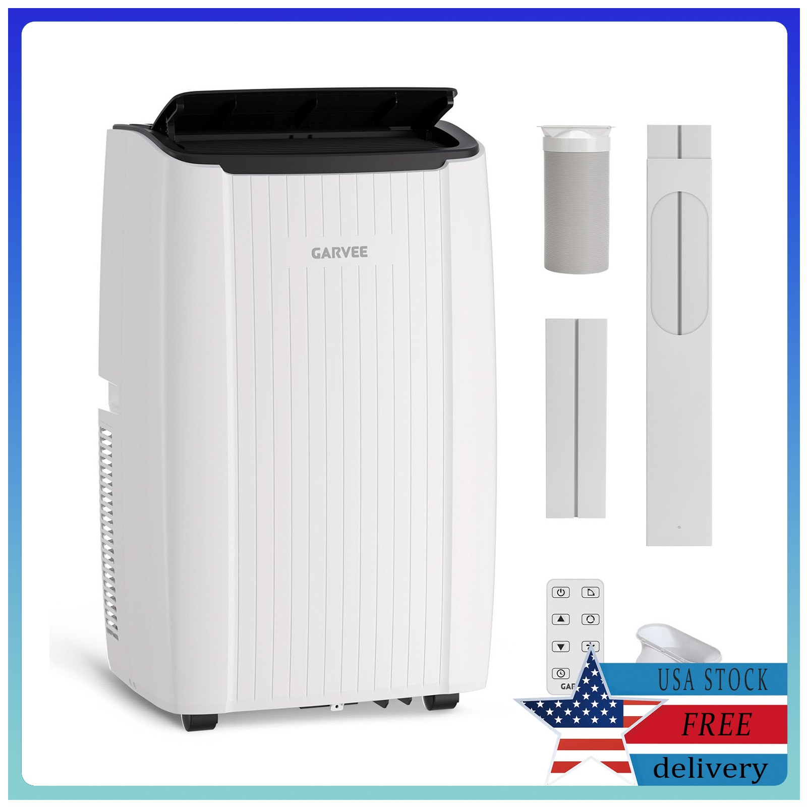 14000 BTU Portable Air Conditioner Portable AC Unit for Rooms Up to 700 Sq. ft