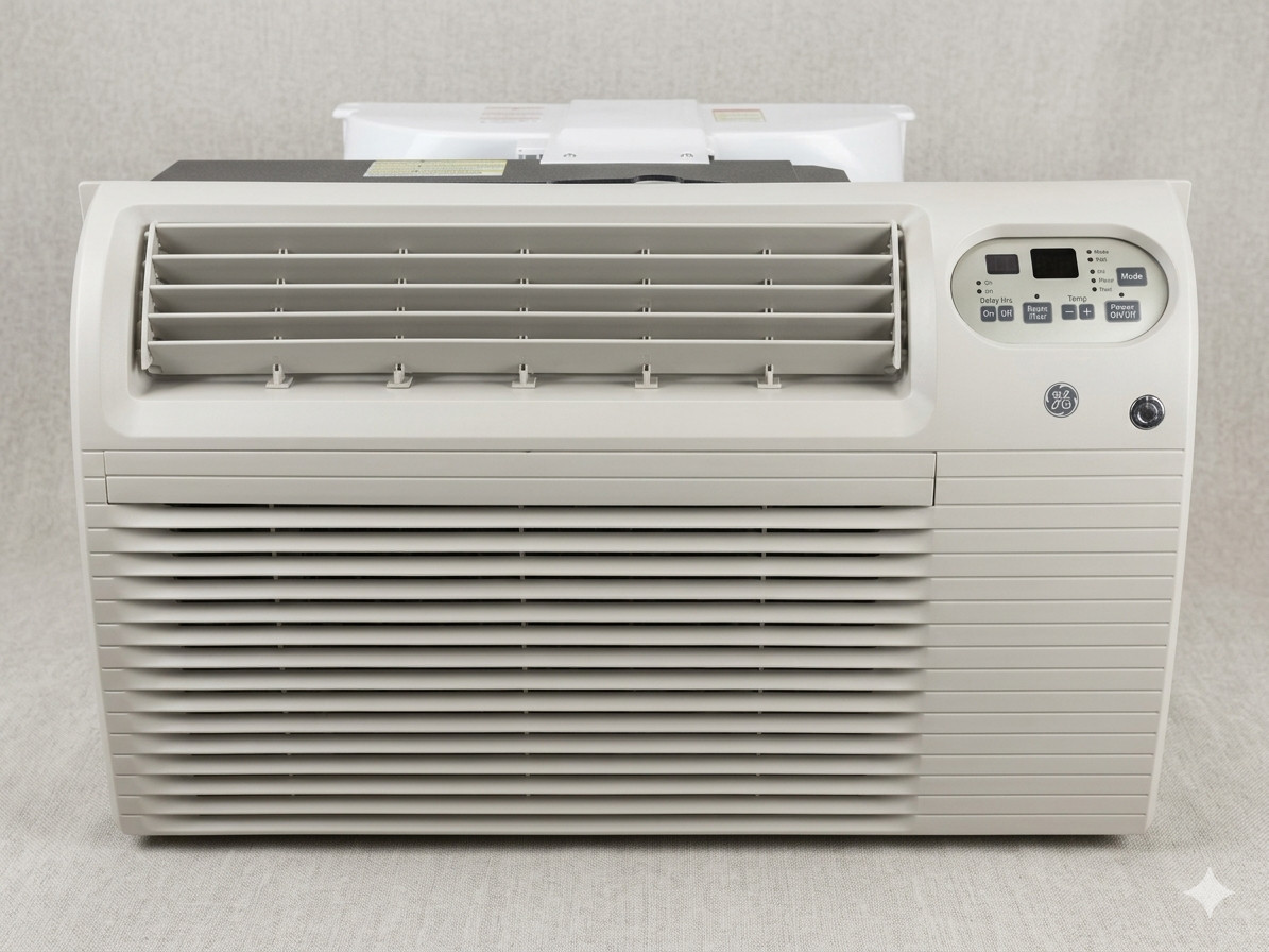 : GE AJCQ10DCG Through-the-Wall Air Conditioner 10100 BTU 230V Energy Star