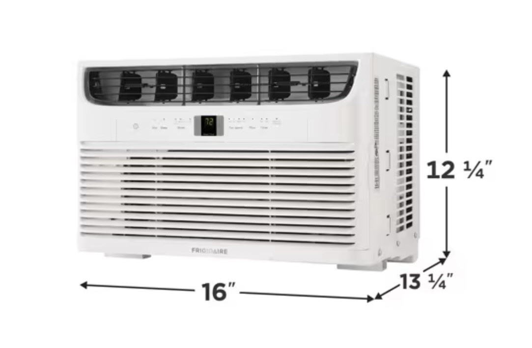 Frigidaire Window/Wall AC 10,000-10,999 BTU 115V White Digital Remote Timer