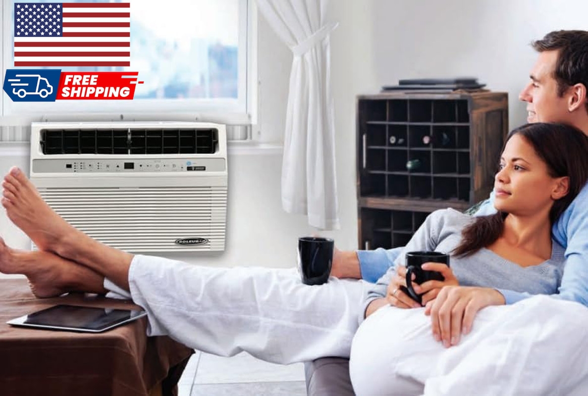 12,000 BTU Window Air Conditioner with 10,000 BTU Heater Cooling 115 Volts 12.5&Prime;