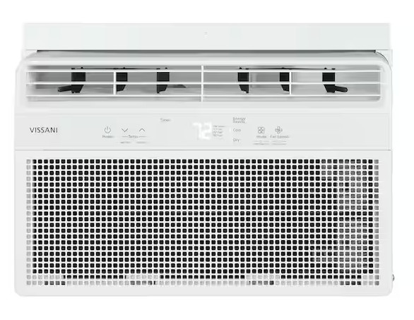 Vissani 5,000 BTU 115-Volt Window Air Conditioner Cools 150 sq. ft. with Remote
