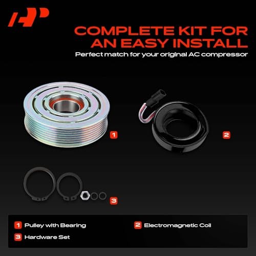 Infiniti Q50 2014 AC Compressor Clutch Kit – Compatible with Infiniti Q50