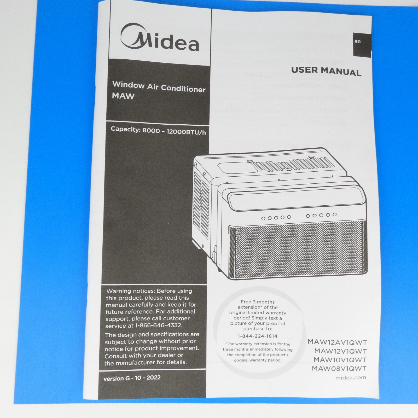 Midea Air Conditioner Wifi Dongle US-SK105 for Front U Shaped Models MAW White
