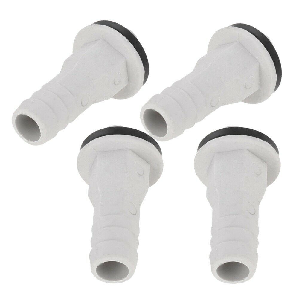 8pcs Air Conditioner Drain Hose Connector Window Drain Adapter Straight Fitting
