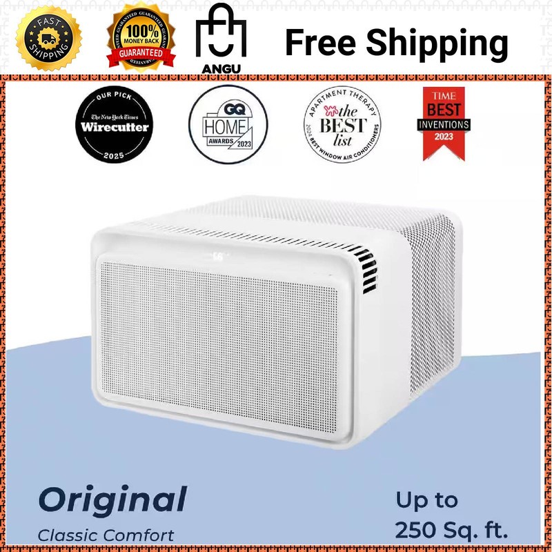 Windmill 6000 BTU Smart Window Air Conditioner 250 sq ft WiFi Remote Quiet W1W12