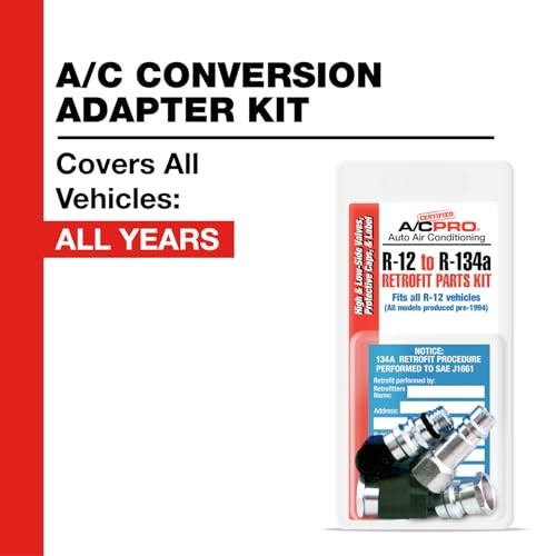Car Air Conditioner Adapter Kit, Complete AC Conversion Adapter Kit Converts