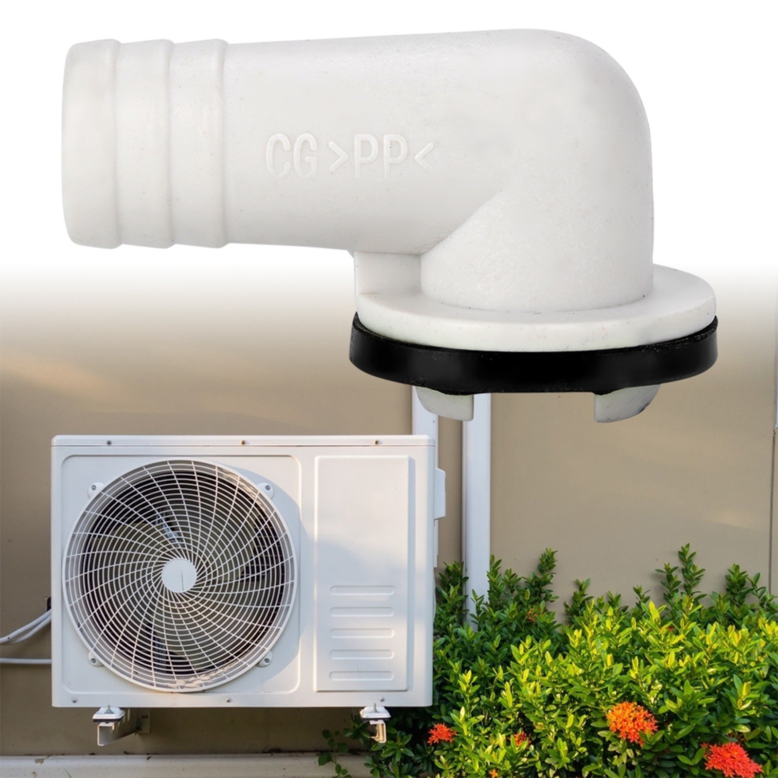 Hot Conditioner Drain Outlet Connector Drain Pipe Conditioning Drainage
