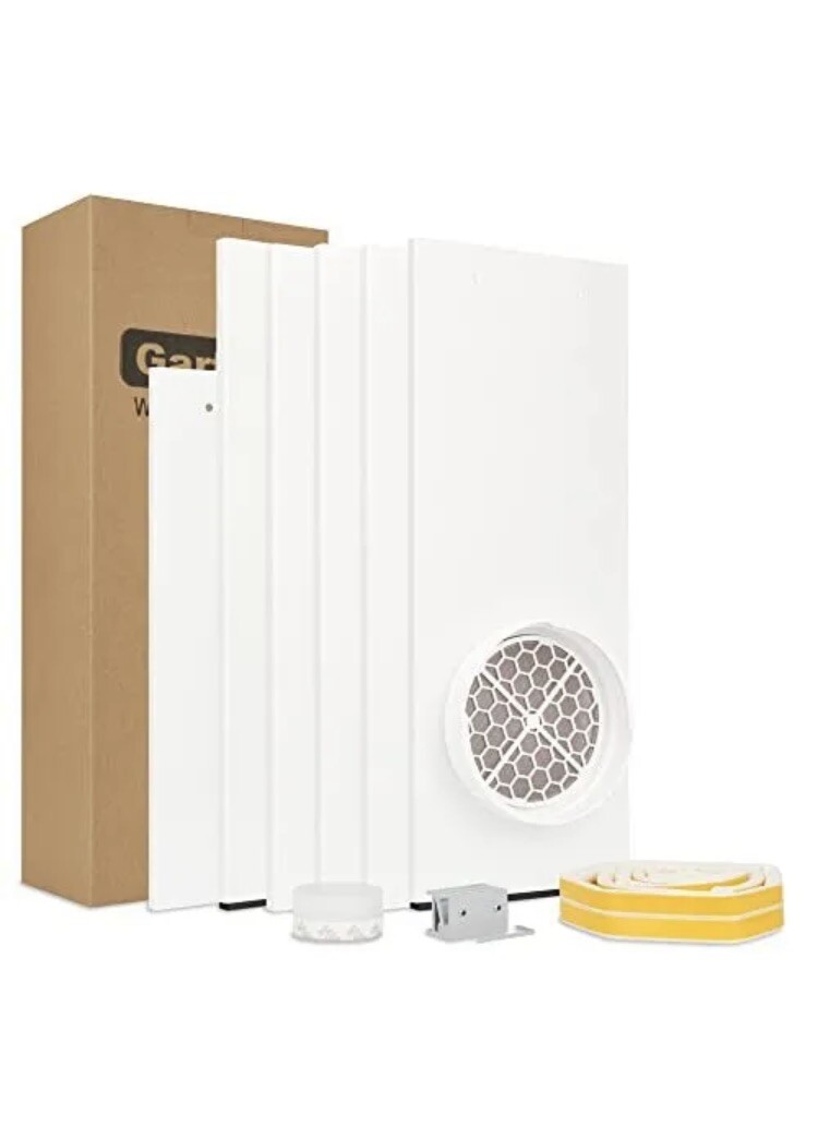 Garfine Sliding Door Portable Air Conditioner Seal Kit Compatible with 5-5.1 in