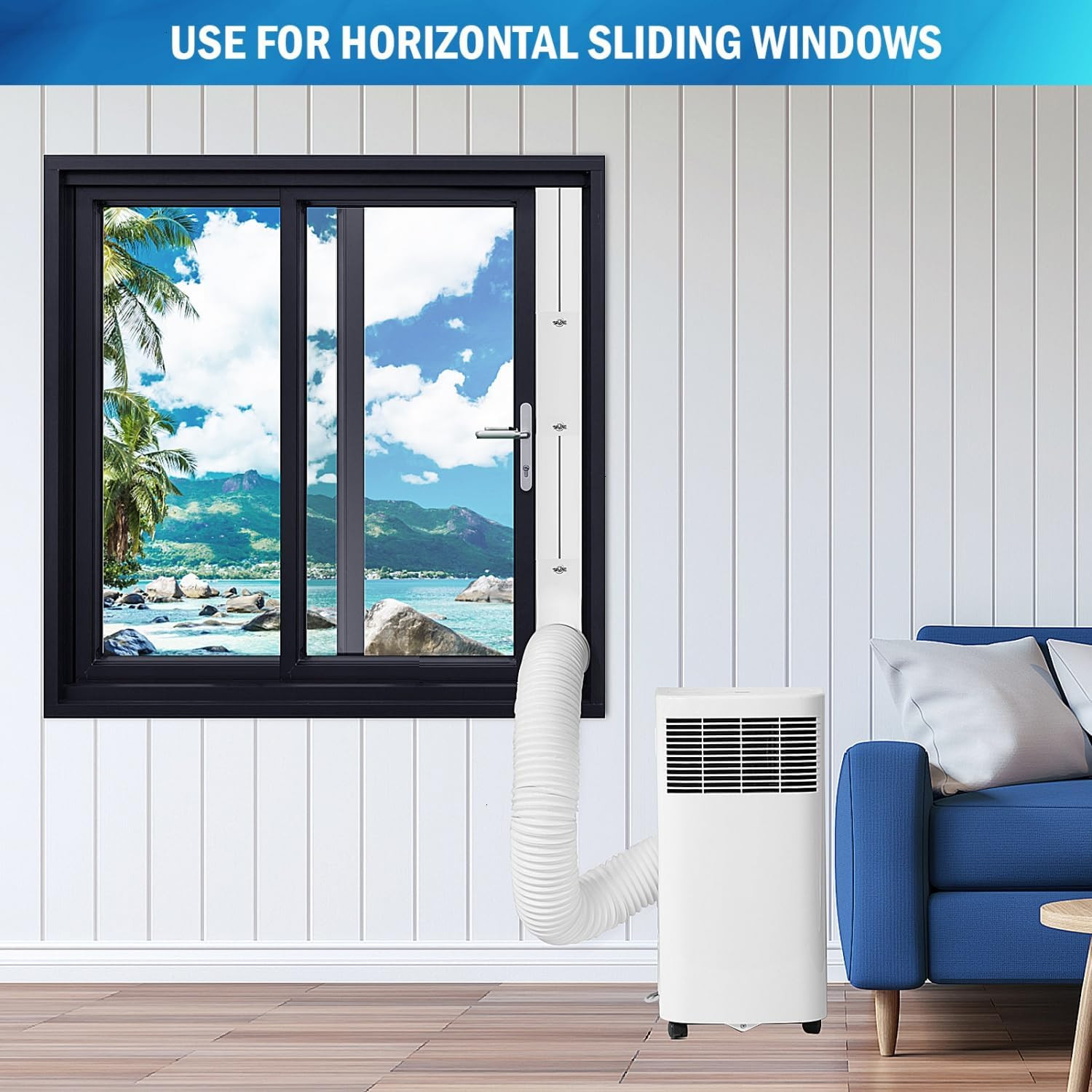 Yoleshy Portable Air Conditioner Window Kit with Coupler