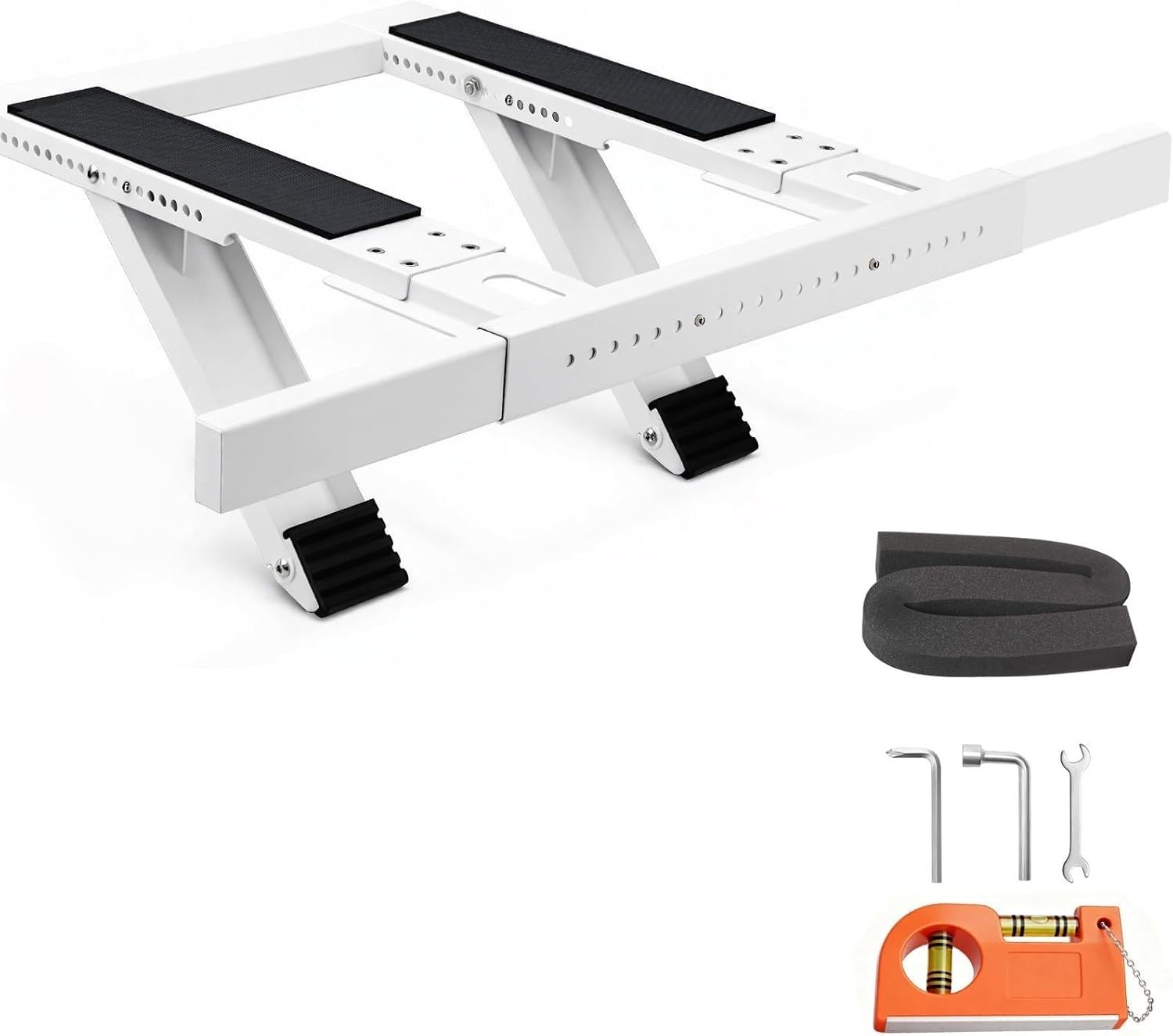 Effortless Installation No-Drill Window AC Bracket – Fits Most Windows, 300lbs