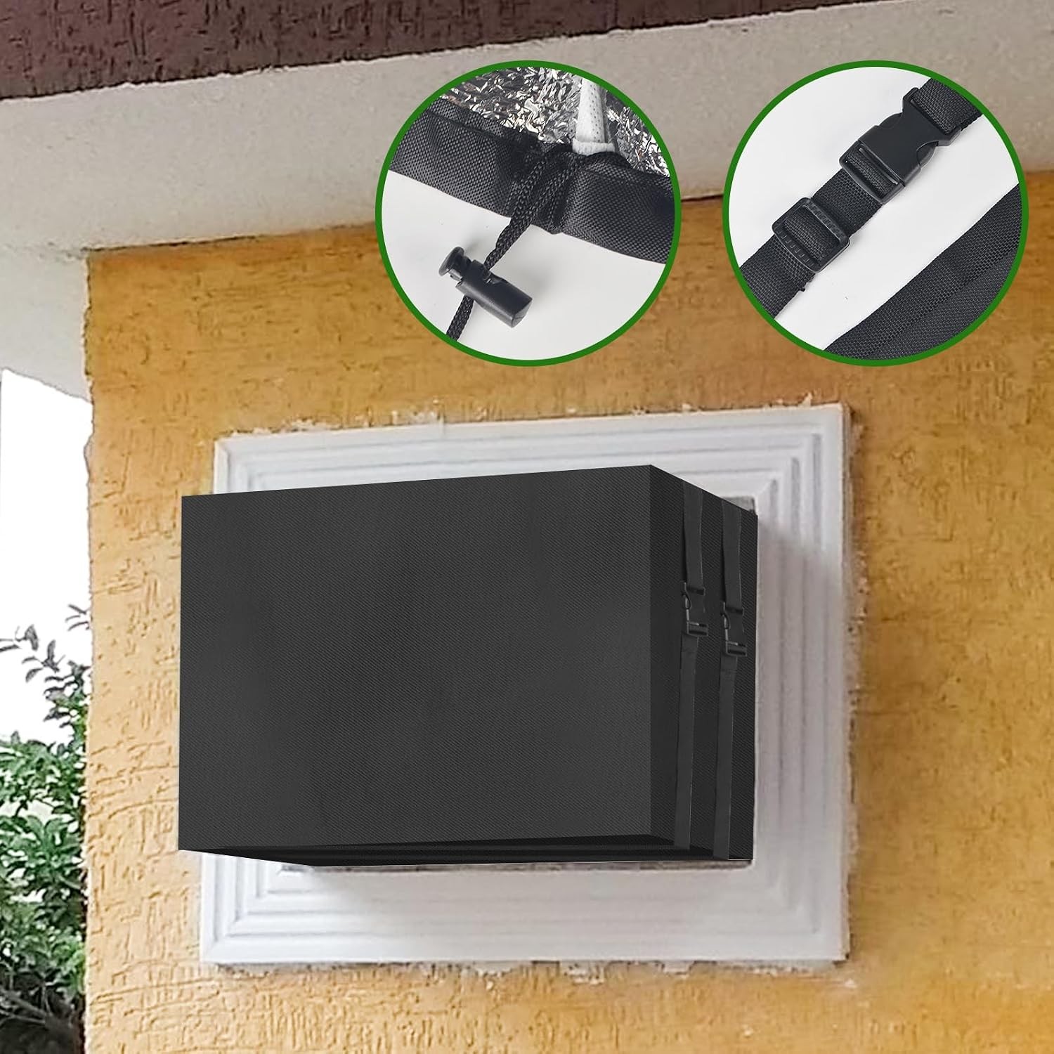 Insulated Air Conditioner Cover for Window Units, 21&Prime;L×15&Prime;H ×16&Prime;D 3 Layers Insul