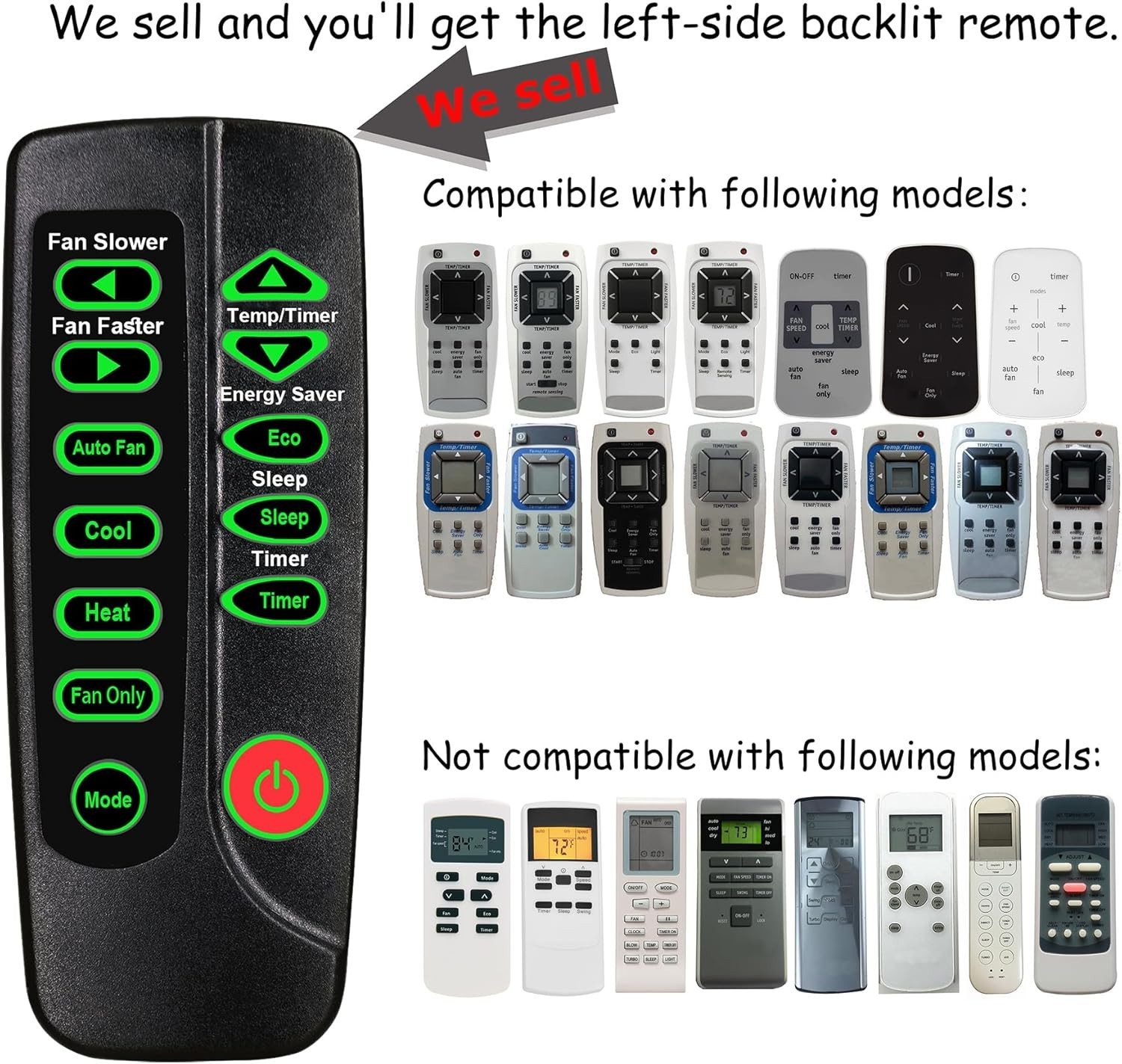 Frigidaire Air Conditioner Remote – 10m Range
