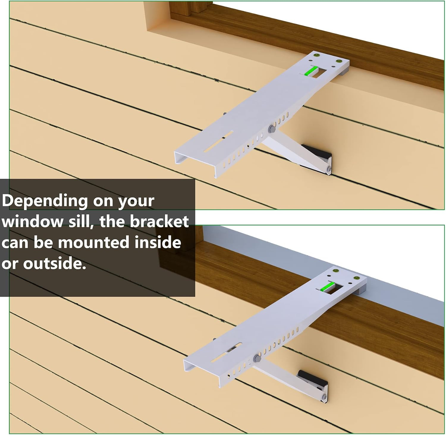 Forestchill Window Air Conditioner Bracket, Light Duty Support up to 88 Lbs, Uni