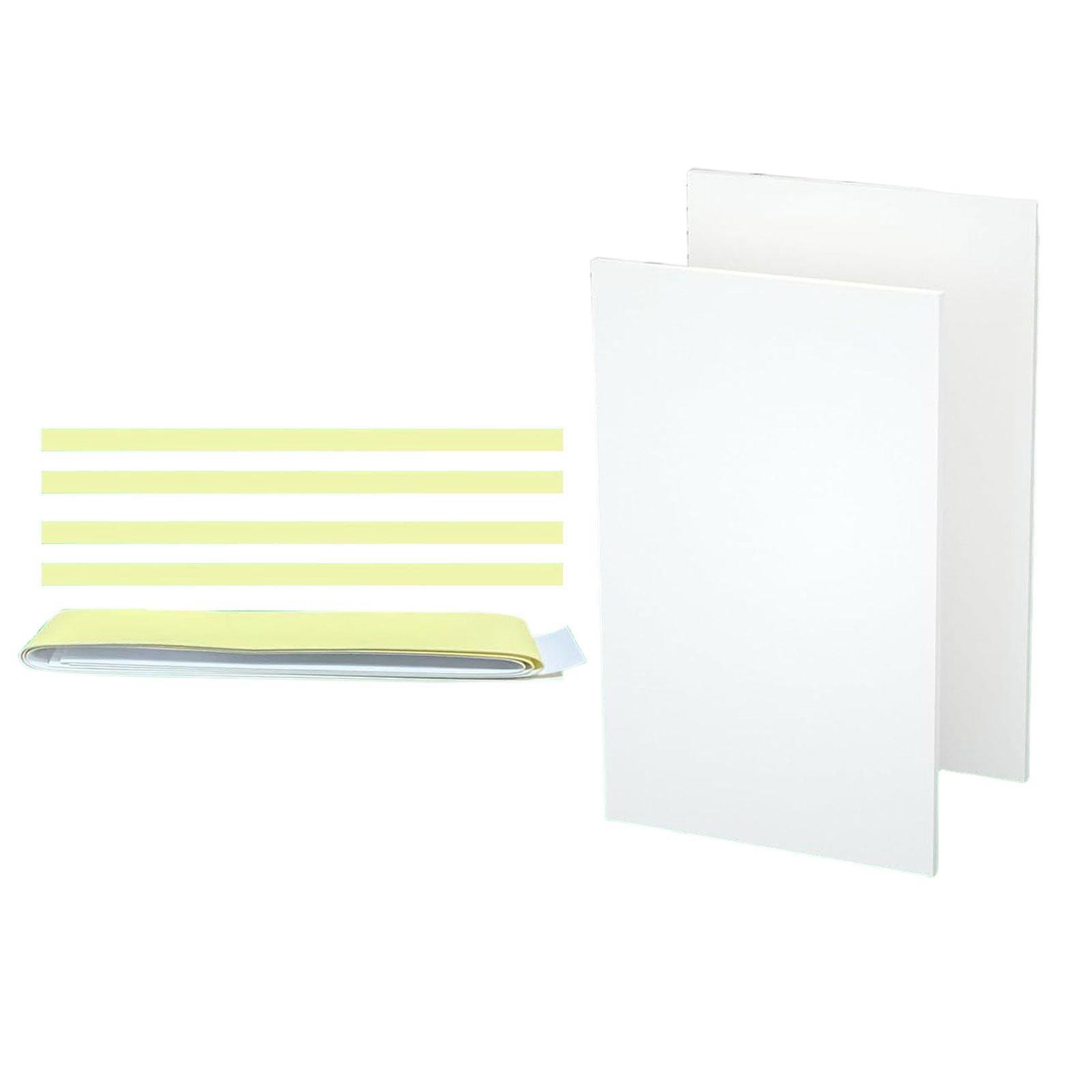 2Pcs Window Air Conditioner Insulation Panels Winter White Insulating