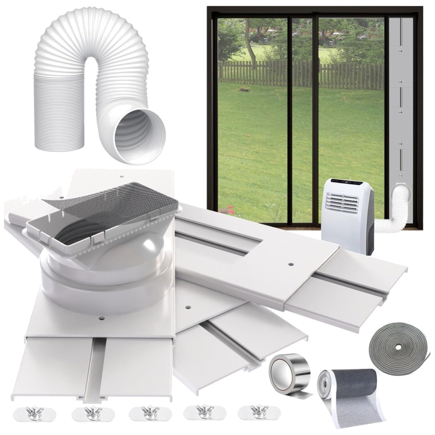 Innovative Sliding Door AC Vent Kit – Energy Saving Solution