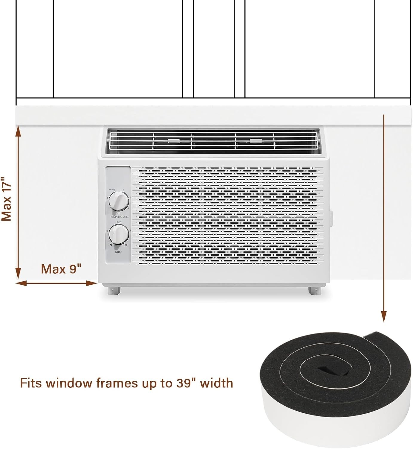 « Window Air Conditioner Insulation Foam Panels, AC Side Surround Panels Kit « 