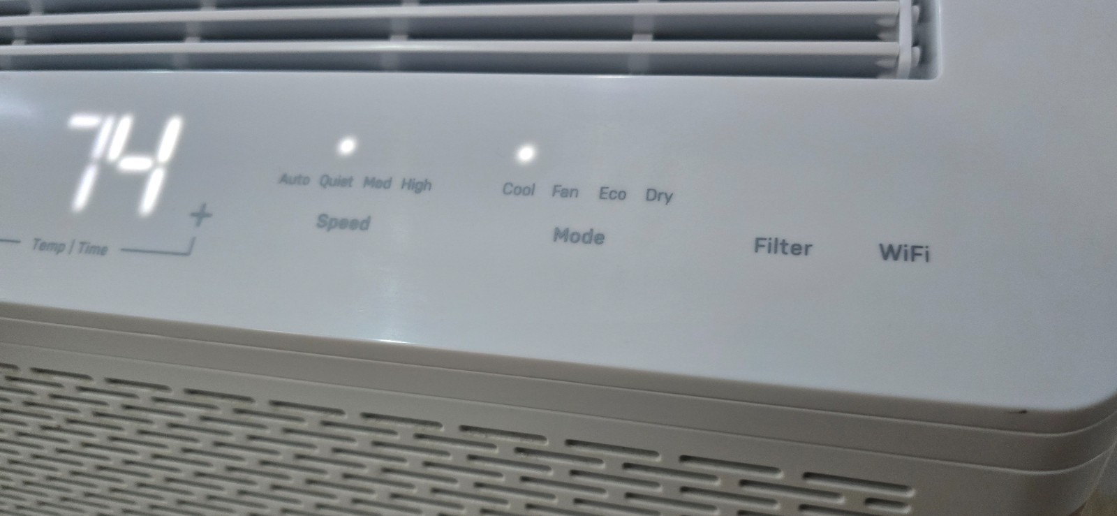 GE Profile ClearView 8,300 BTU 115 V White Smart Ultra Quiet Window AC