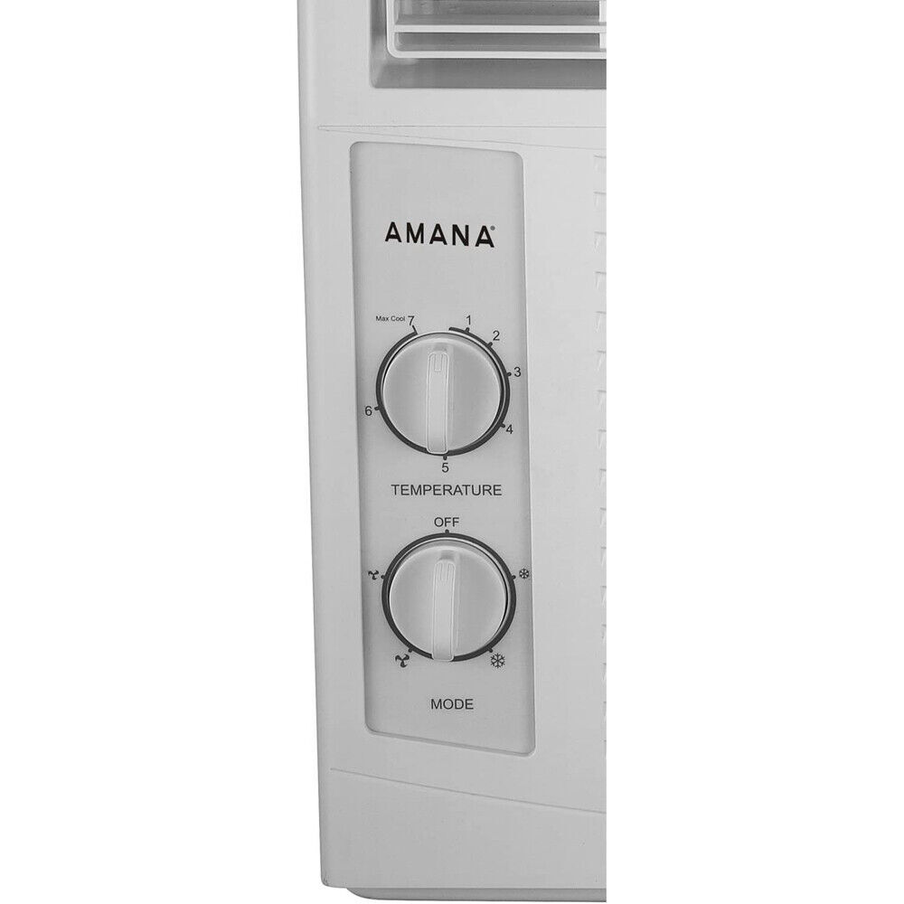 Amana AMAP050CW 5,000BTU 115V Window-Mounted Air Conditioner and Dehumidifier