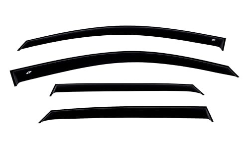 CT Wind Visor Deflectors Set of 4-Piece – Car Ventvisor Door Side -Window Air
