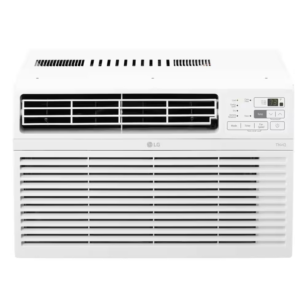 10,000 BTU 115-Volt Window Air Conditioner Unit Cools 450 Sq. Ft. with Remote, D