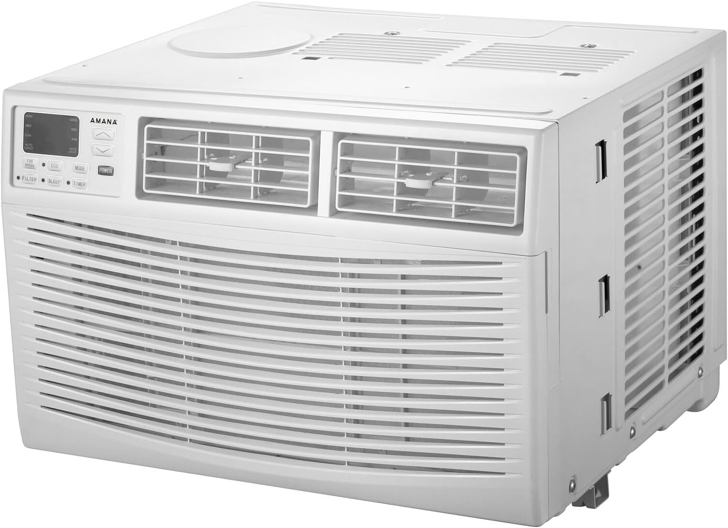 12,000 BTU Window AC with Remote – Cools 550 Sq. Ft. & 3-Speed Timer