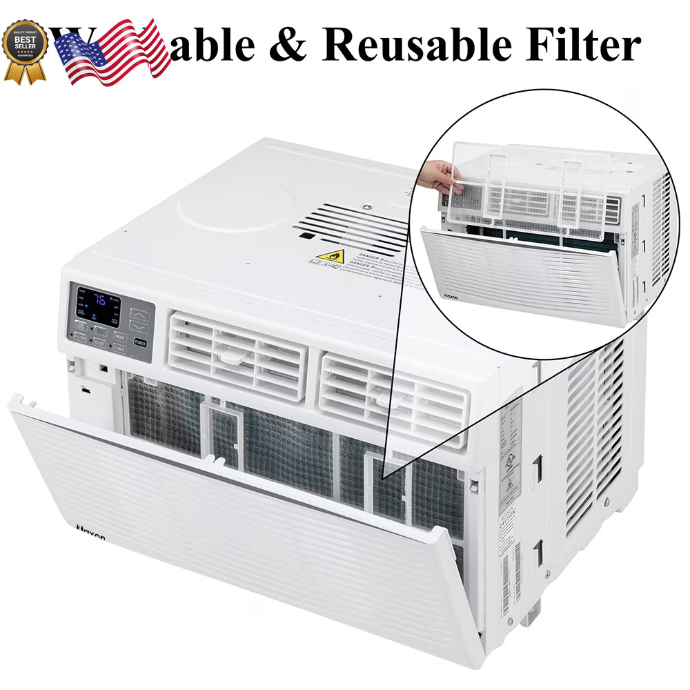 Air Conditioner 8,000 BTU 115-Volt Window Air Conditioner with Wifi and Eco Mode