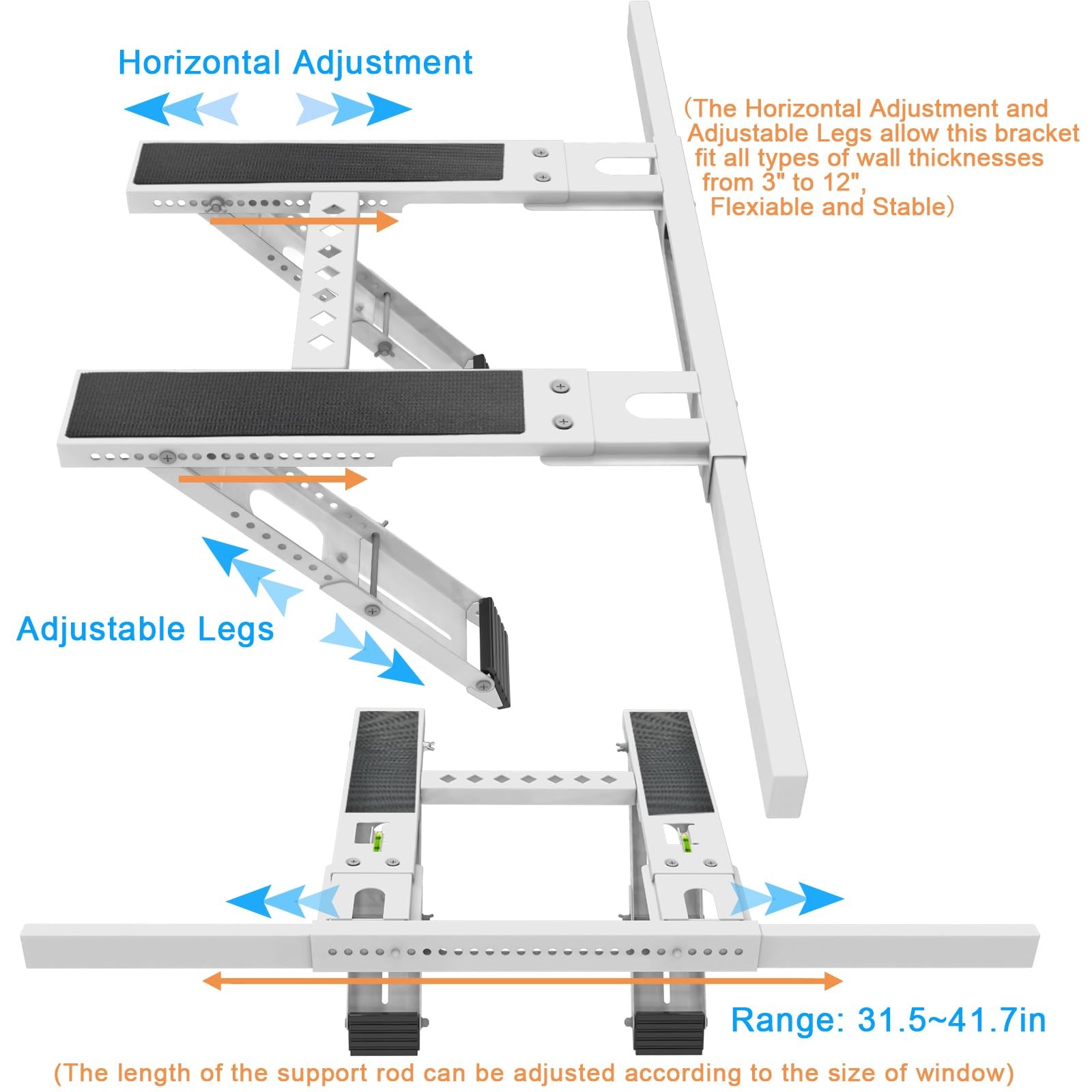 Kifiray Universal AC Window Support Bracket