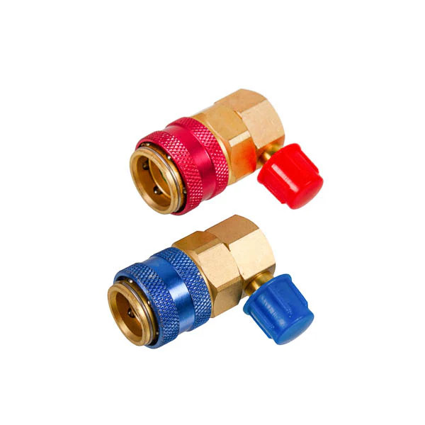 Filling Couplings (2pcs) for car air conditioner QC-12A 1/4&Prime;