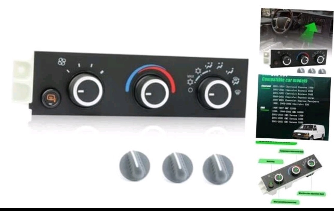 599-294 HVAC Heater Climate Control Module for Chevrolet Express 1500 2500