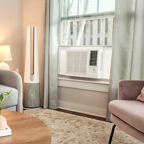 FI WINDOW AC COOL HEAT W/REMOTE R32 208V – LG 12,000 BTU 11,200 BTU WI